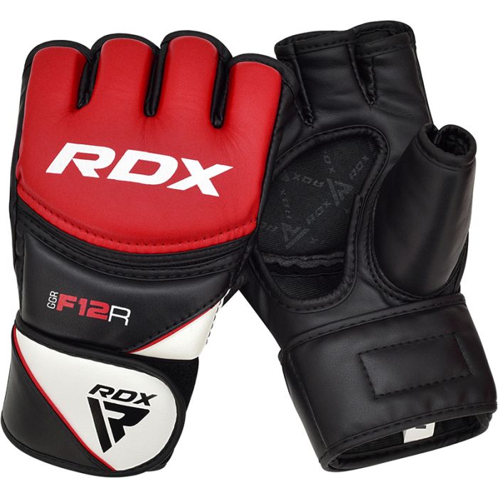 GUANTES DE MMA Y GRAPPLING F12 ROJO - S - 4