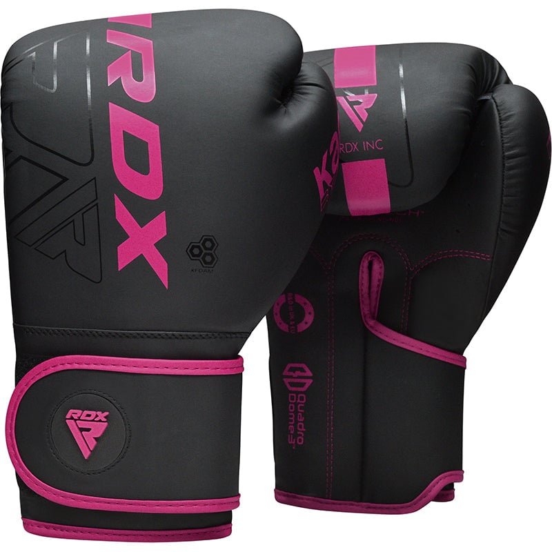 GUANTES DE BOXEO DE MUJER KARA F6 14OZ - ROSADO - 1