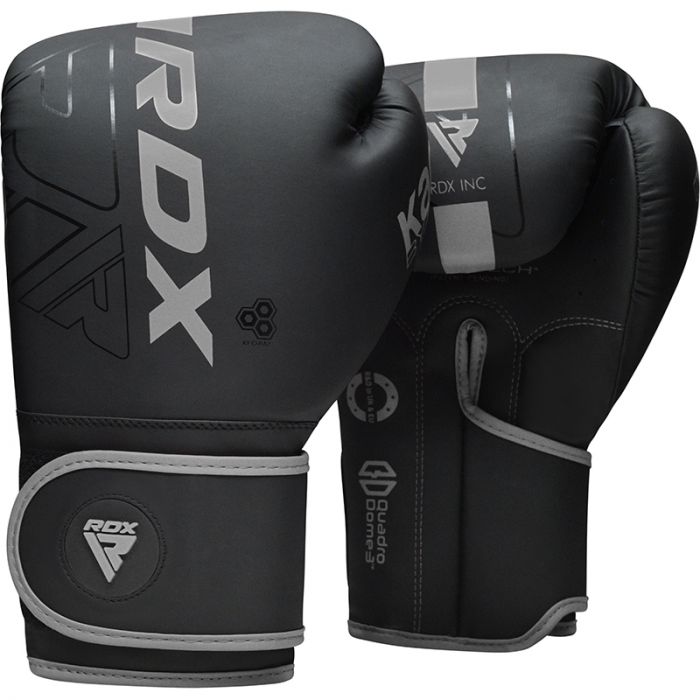 GUANTES DE BOXEO PARA NIÑOS KARA F6 6OZ - PLATA - 1