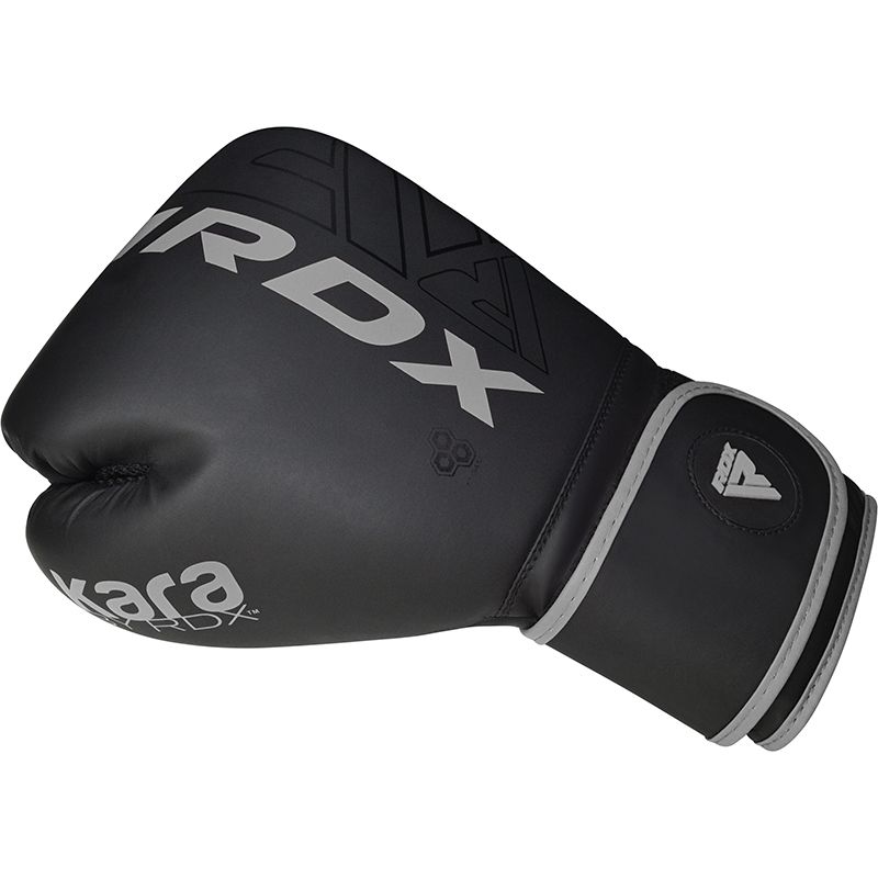 GUANTES DE BOXEO PARA NIÑOS KARA F6 6OZ - PLATA - 3