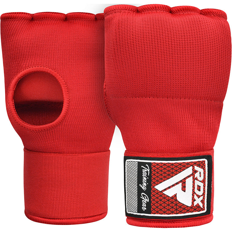 PAR DE GUANTES INTERIORES PARA BOXEO, MMA, MUAY THAI IS2 ROJO - S - 4