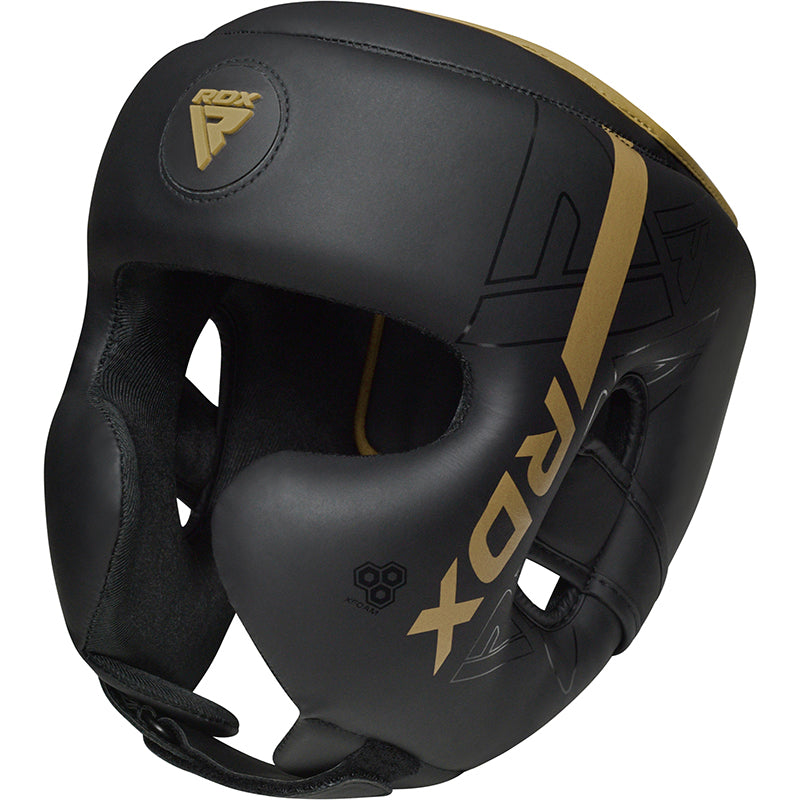 CABEZAL O PROTECTOR DE CABEZA KARA F6 DORADO - L - 3