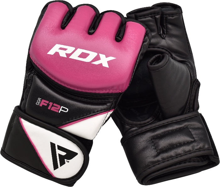 GUANTES DE MMA Y GRAPPLING F12 ROSADO - S - 3