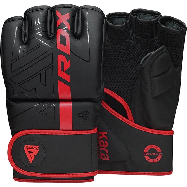 GUANTES DE MMA Y GRAPPLING KARA F6 ROJO - S - 1