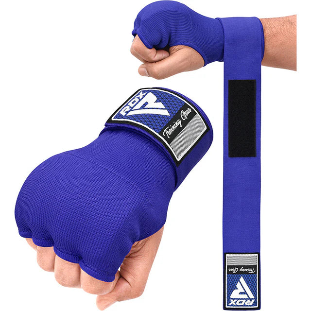 PAR DE GUANTES INTERIORES PARA BOXEO MMA MUAY THAI IS2 AZUL - XL - 1