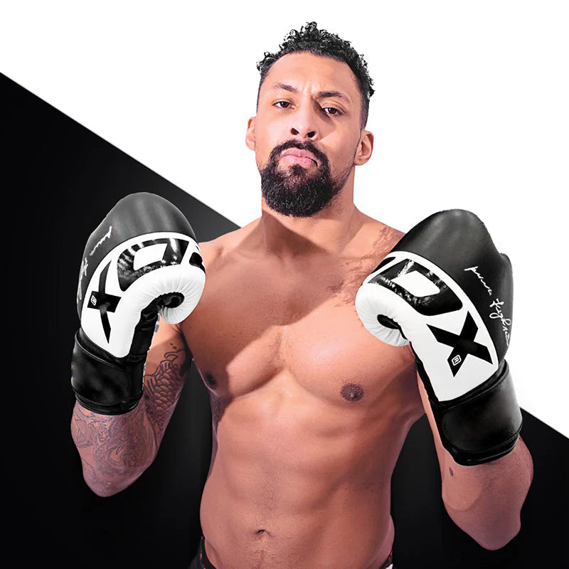 GUANTES DE BOXEO DE CUERO RDX S4 DE 16OZ - 4