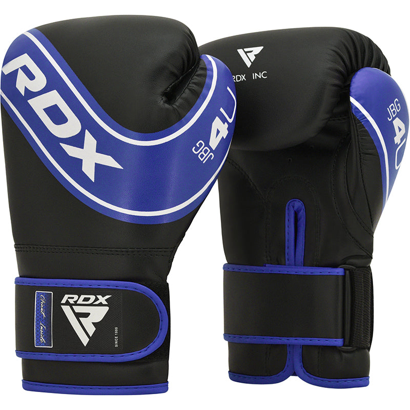 GUANTES DE BOXEO PARA NIÑOS ROBO 4B 6OZ - AZUL - 1