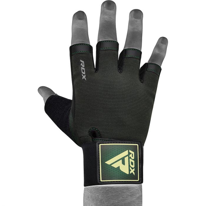 GUANTES PARA LEVANTAMIENTO DE PESAS T2H VERDE - 1