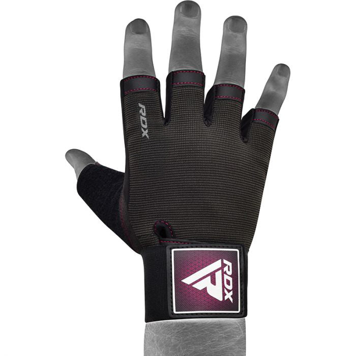 GUANTES PARA LEVANTAMIENTO DE PESAS T2H ROSADO - 1