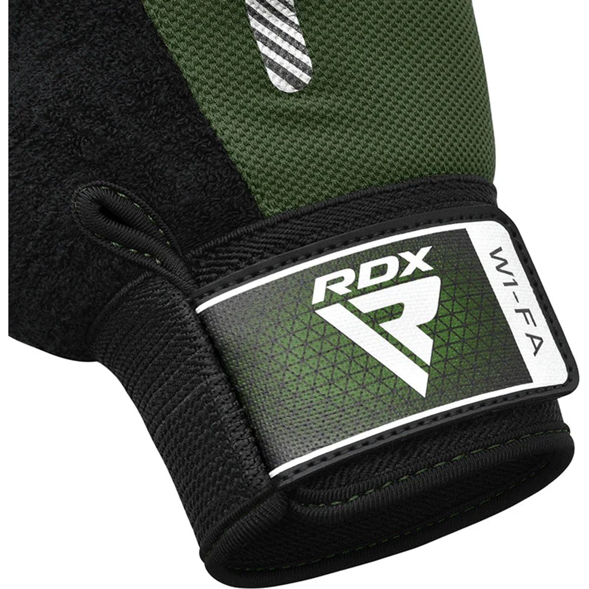 GUANTES PARA LEVANTAMIENTO DE PESAS RDX W1F VERDE - 3