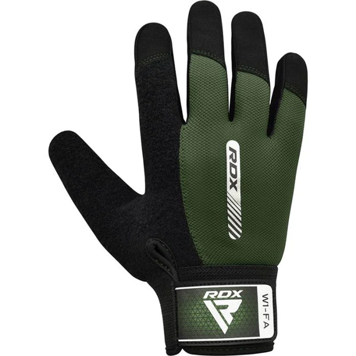 GUANTES PARA LEVANTAMIENTO DE PESAS RDX W1F VERDE - 4