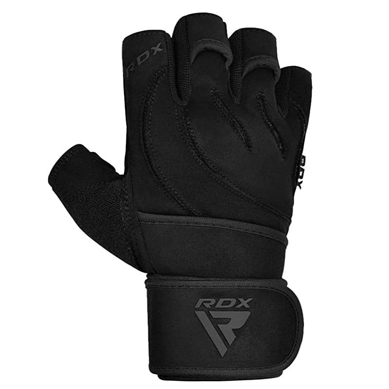 GUANTES PARA LEVANTAMIENTO DE PESAS L4 NEGRO - 1