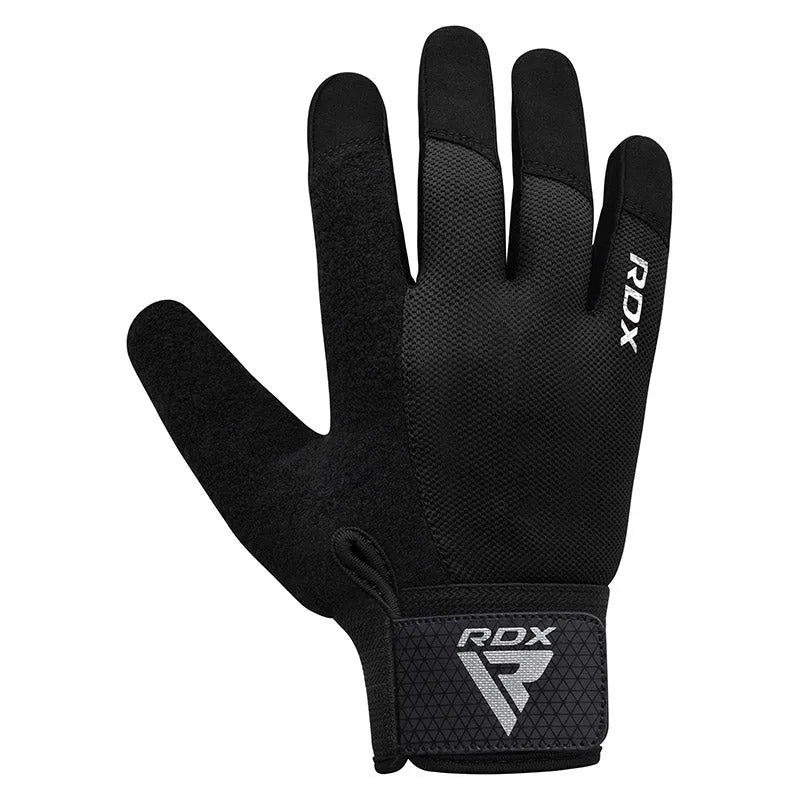 GUANTES PARA LEVANTAMIENTO DE PESAS RDX W1F PLUS NEGRO - 3
