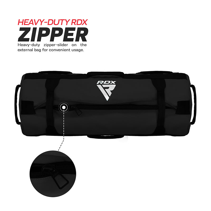SACO DE ARENA PARA ENTRENAMIENTO CROSSFIT NEGRO 125 A 200LB - 2