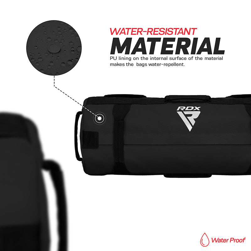 SACO DE ARENA PARA ENTRENAMIENTO CROSSFIT NEGRO 125 A 200LB - 3