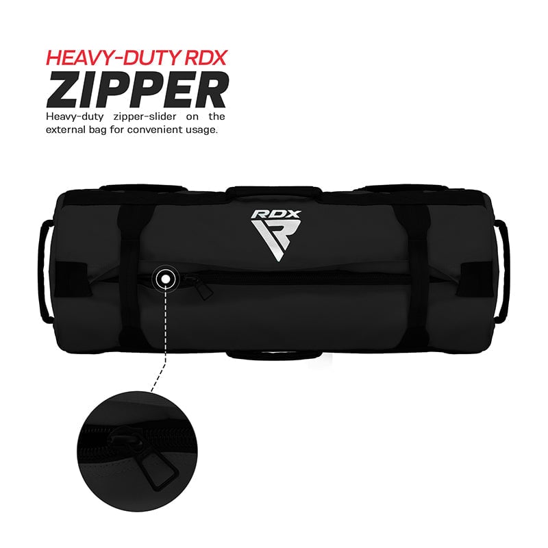 SACO DE ARENA PARA ENTRENAMIENTO CROSSFIT NEGRO 5LB A 25LB - 2