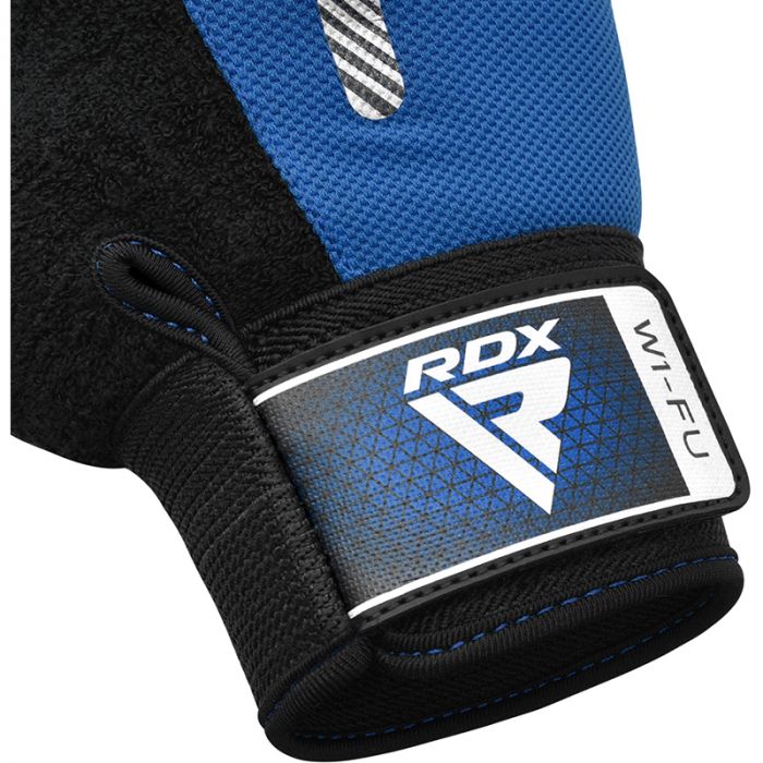 GUANTES PARA LEVANTAMIENTO DE PESAS RDX W1F AZUL - 5