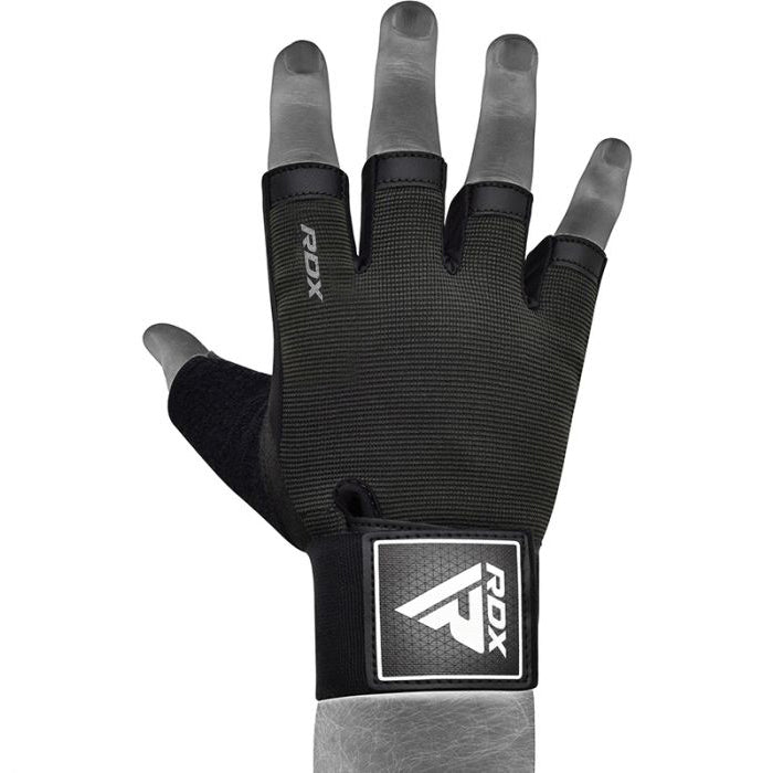 GUANTES PARA LEVANTAMIENTO DE PESAS T2H NEGRO - 1
