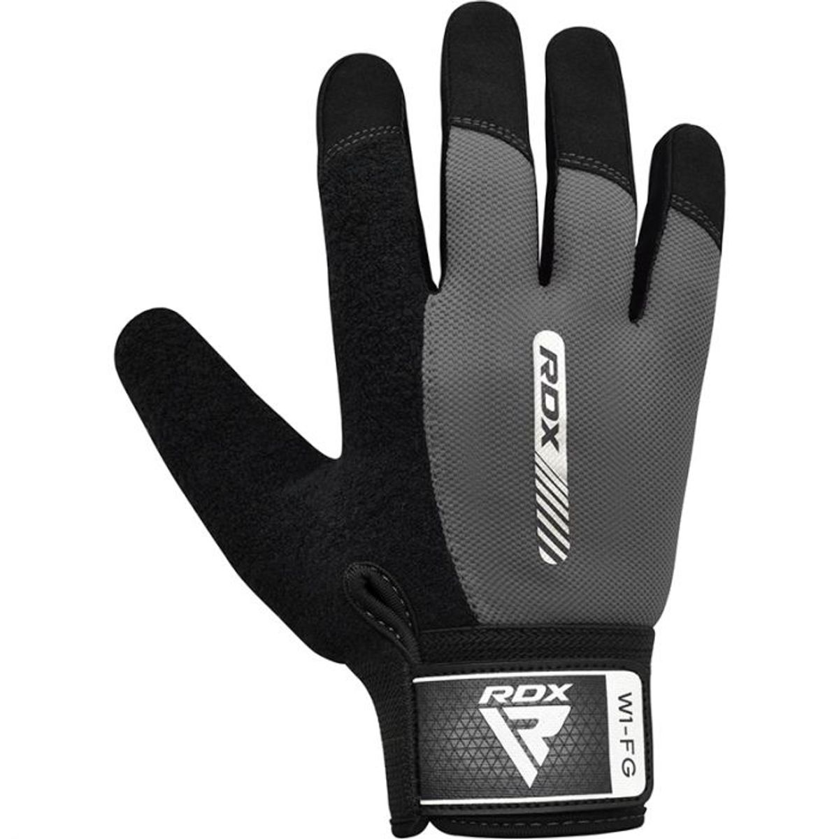 GUANTES PARA LEVANTAMIENTO DE PESAS RDX W1F GRIS - 1