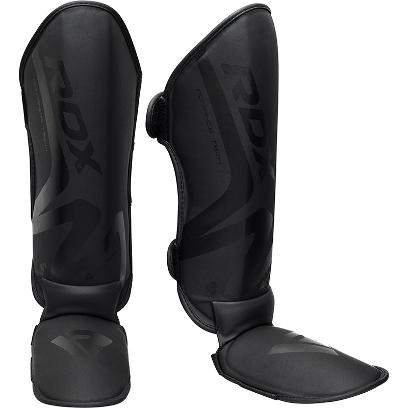 CANILLERAS CON EMPEINE PARA MUAY THAI NOIR T15 NEGRO - 1