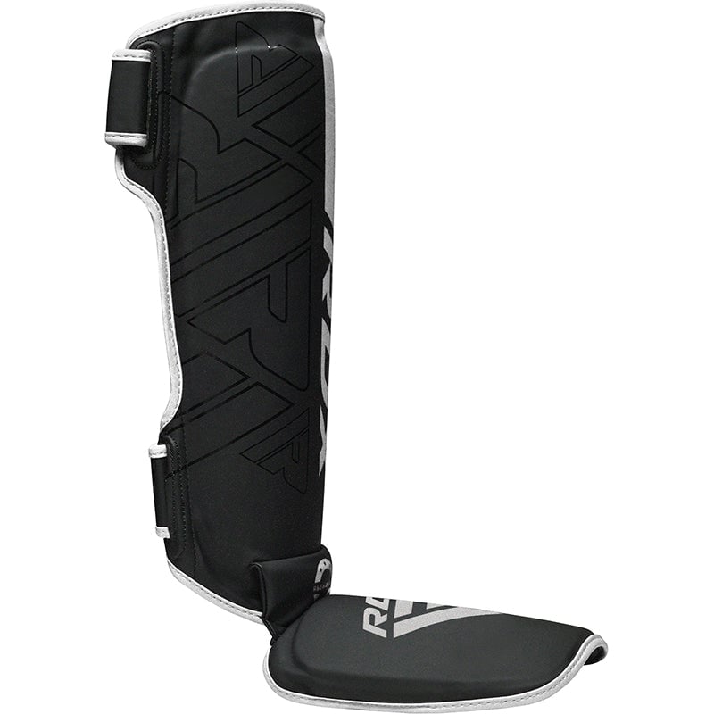 CANILLERAS CON EMPEINE PARA MUAY THAI Y MMA KARA F6 BLANCO - 5