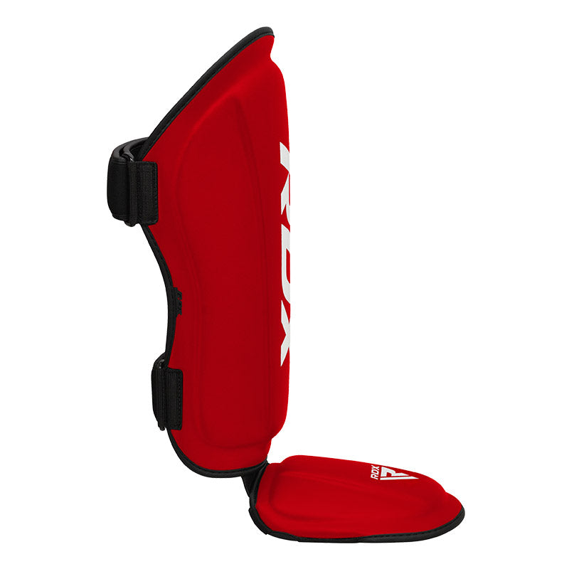 CANILLERAS CON EMPEINE PARA MUAY THAI T1 ROJO - 5