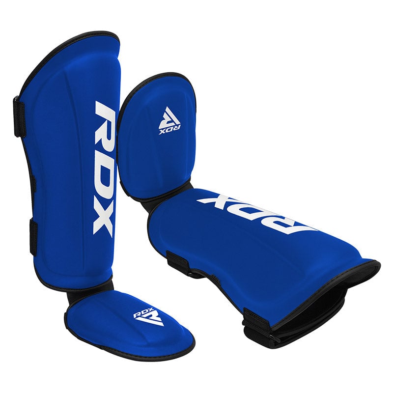 CANILLERAS CON EMPEINE PARA MUAY THAI T1 AZUL - 1