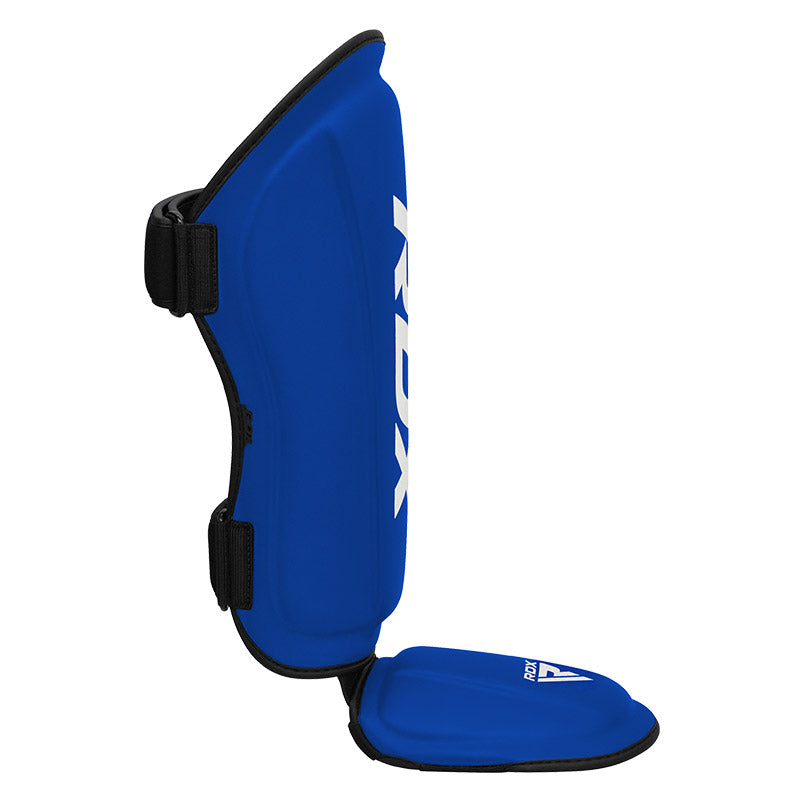 CANILLERAS CON EMPEINE PARA MUAY THAI T1 AZUL - 4