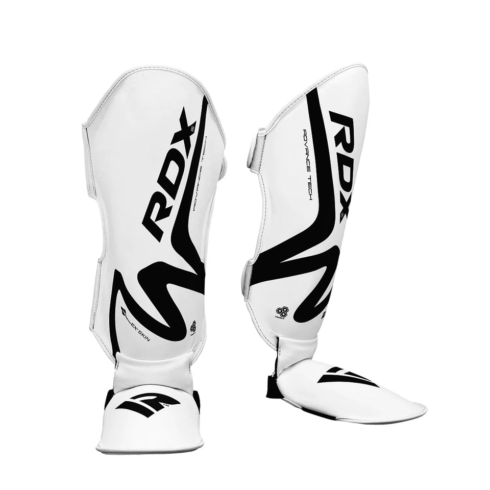 CANILLERAS CON EMPEINE PARA MUAY THAI NOIR T15 BLANCO - 1