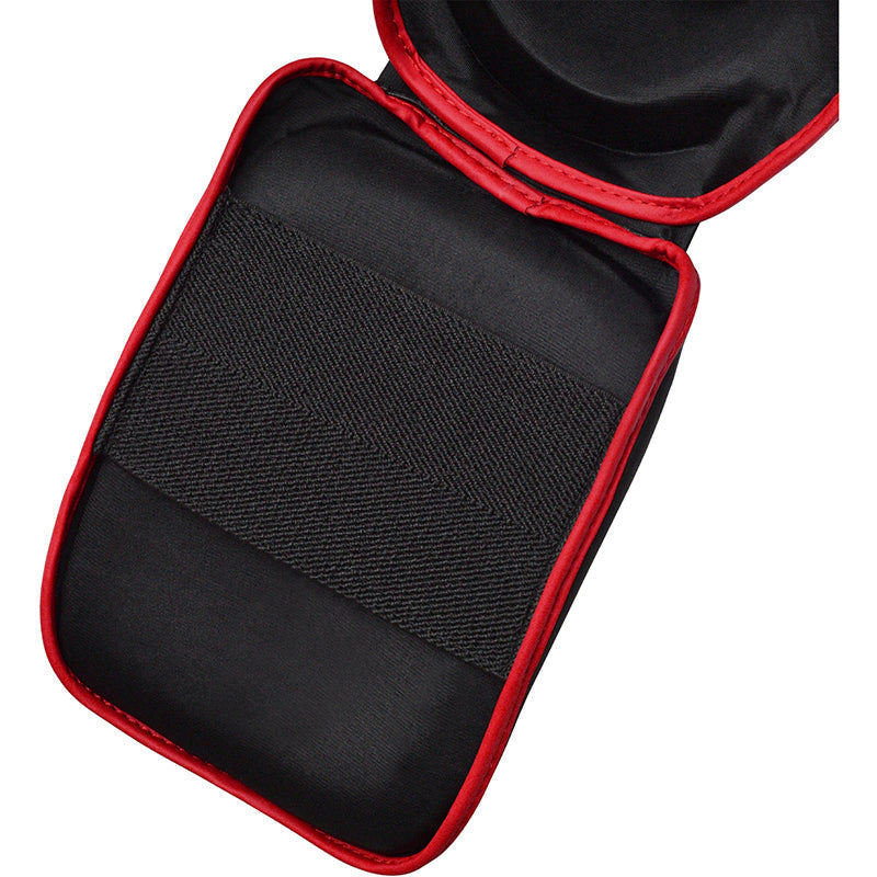 CANILLERAS CON EMPEINE PARA MUAY THAI Y MMA KARA F6 ROJO - 5