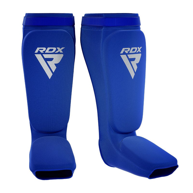CANILLERAS CON EMPEINE DE ESPUMA MMA SIB AZUL - 1