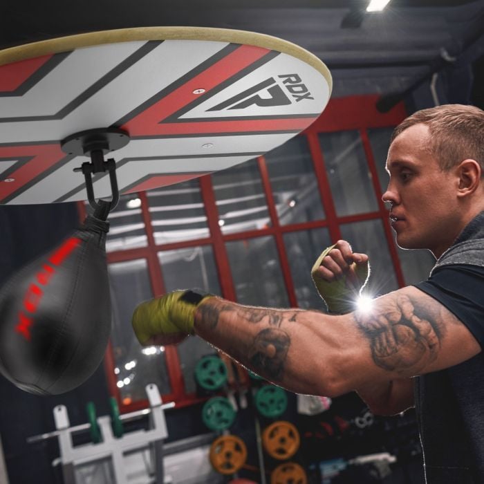 PERA RÁPIDA DE BOXEO PARA ENTRENAMIENTO KARA F6 - BLANCO - 5