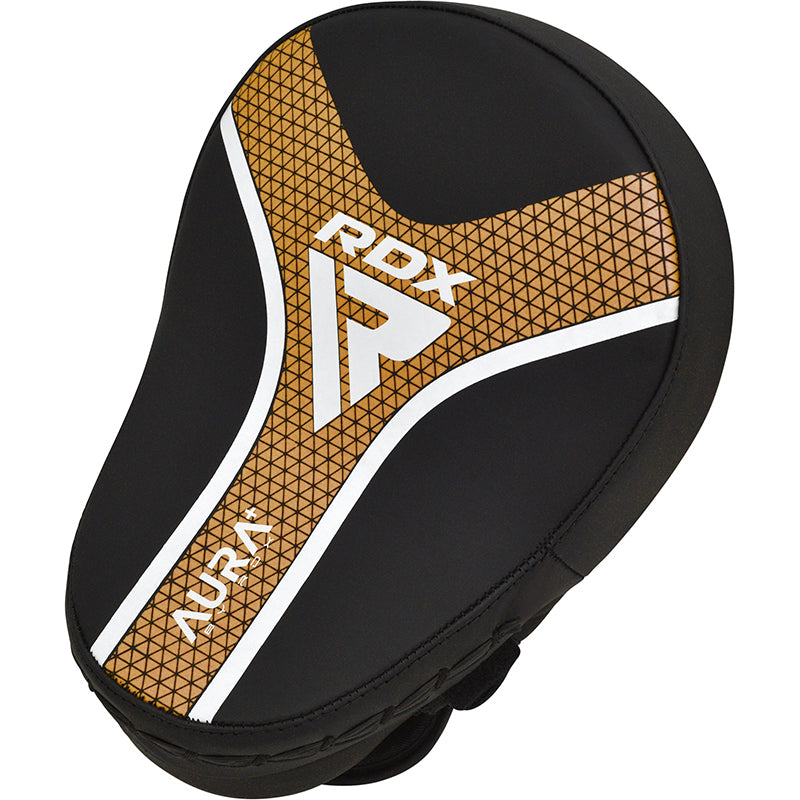 MANOPLAS O GUANTALETAS DE BOXEO AURA PLUS T17 - DORADO - 3