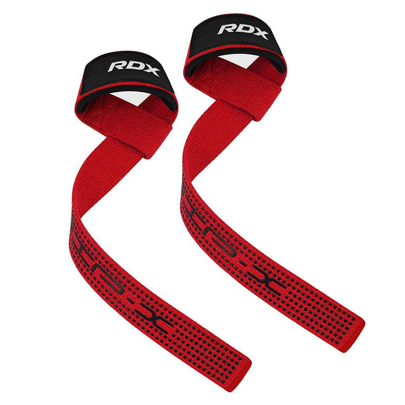 CORREAS DE LEVANTAMIENTO ANTIDESLIZANTES S4+ ROJO - 1
