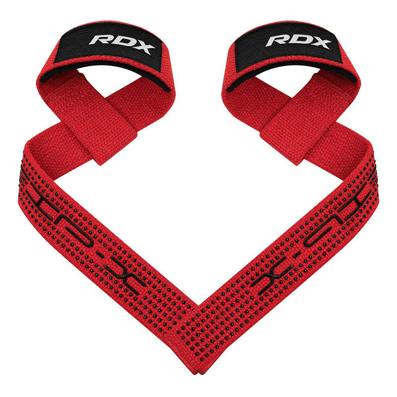 CORREAS DE LEVANTAMIENTO ANTIDESLIZANTES S4+ ROJO - 3