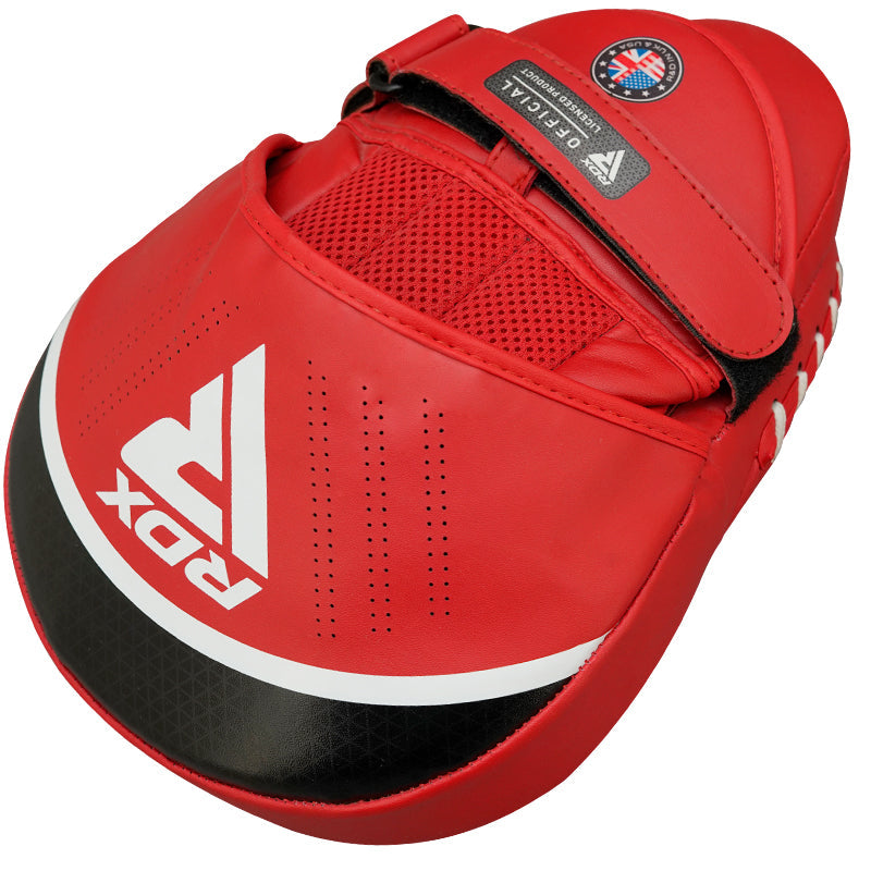MANOPLAS O GUANTALETAS DE BOXEO AURA PLUS T17 - ROJO - 4