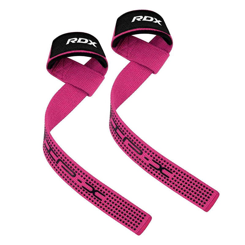 CORREAS DE LEVANTAMIENTO ANTIDESLIZANTES S4+ ROSADO - 1