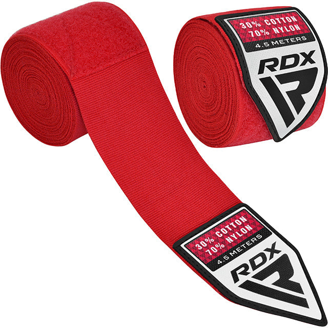 VENDAS DE BOXEO PROFESIONAL WX - ROJO - 3