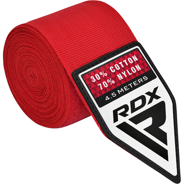 VENDAS DE BOXEO PROFESIONAL WX - ROJO - 4