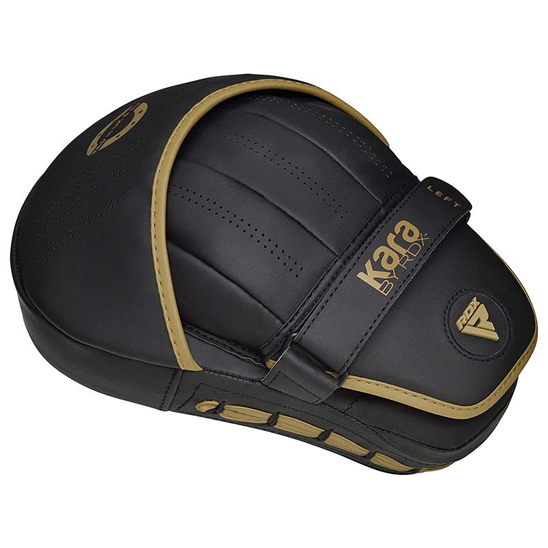 MANOPLAS O GUANTALETAS DE BOXEO KARA F6 - DORADO - 4