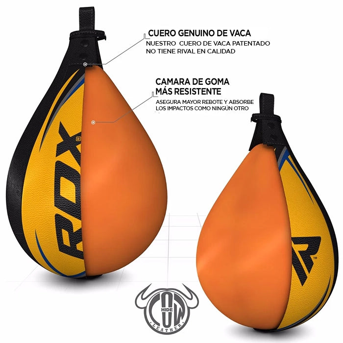 PERA RÁPIDA DE BOXEO PARA ENTRENAMIENTO S2 - BLANCO - 4