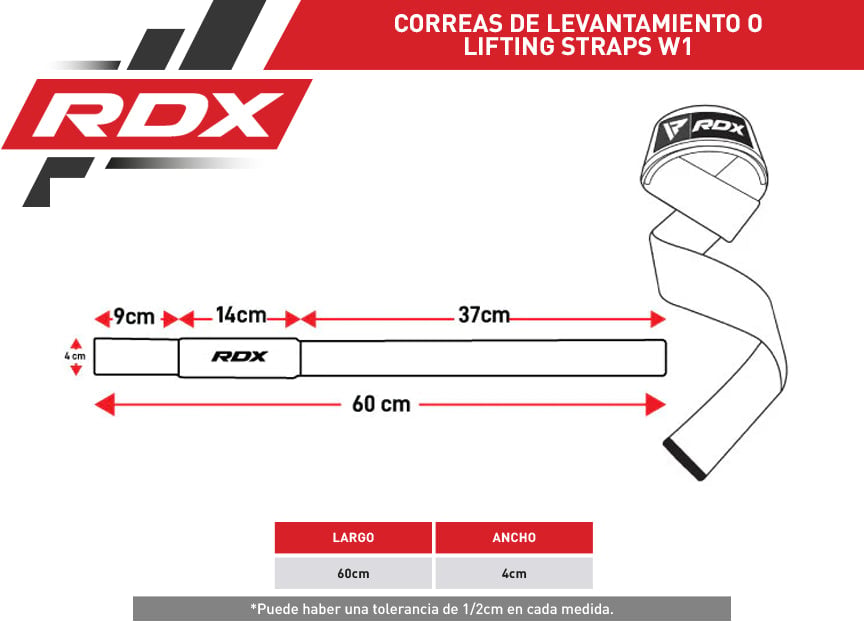 CORREAS DE LEVANTAMIENTO ANTIDESLIZANTES W1 ROSADO - 2