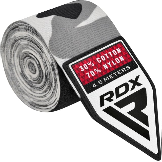 VENDAS DE BOXEO PROFESIONAL WX - GRIS CAMUFLAJE - 3