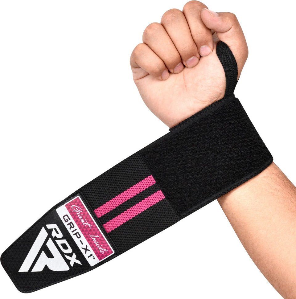 MUÑEQUERAS DE POTENCIA WR11 - ROSADO - 1