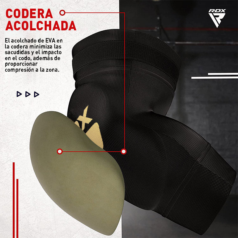 CODERA DE ESPUMA PARA MUAY THAI Y MMA HY ROJO - 3