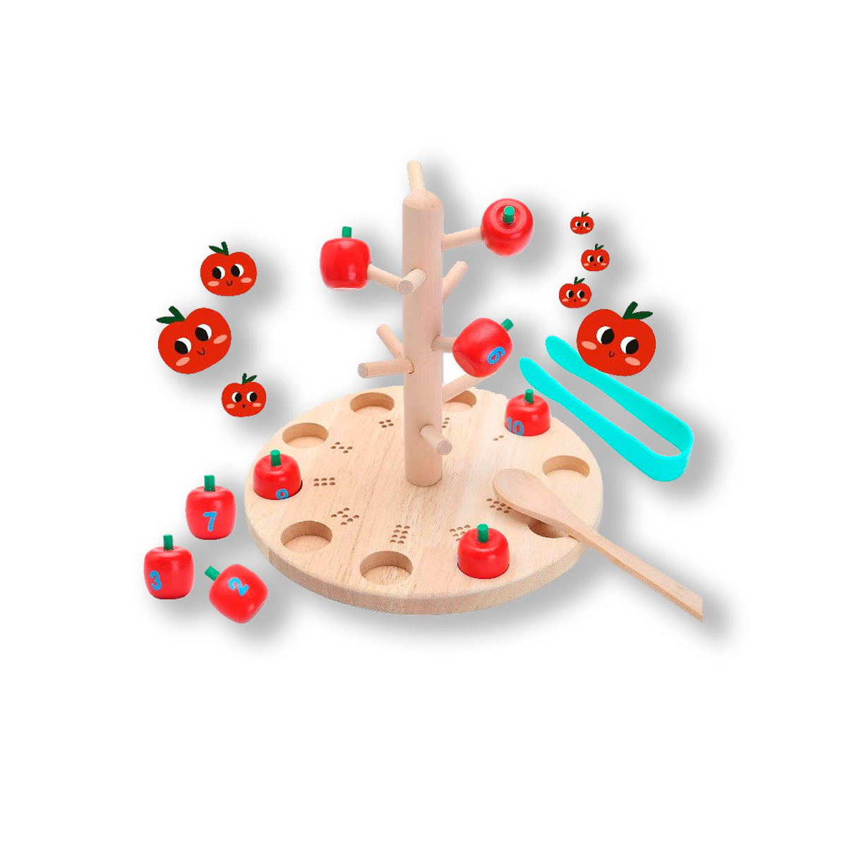 JUEGO DIDÁCTICO ARBOL MANZANA - 1