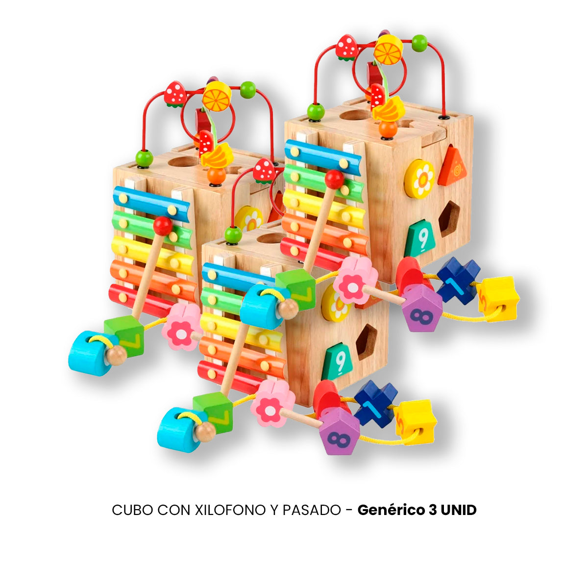 JUEGO DIDÁCTICO 3 UN CUBO XILOFONO PASADO - 2