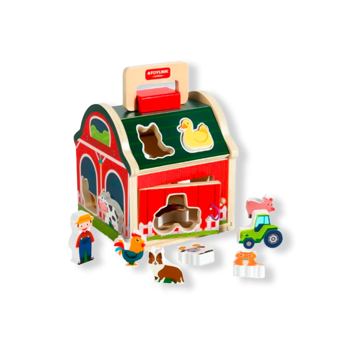 JUEGO DIDÁCTICO CASITA LA GRANJA - 1