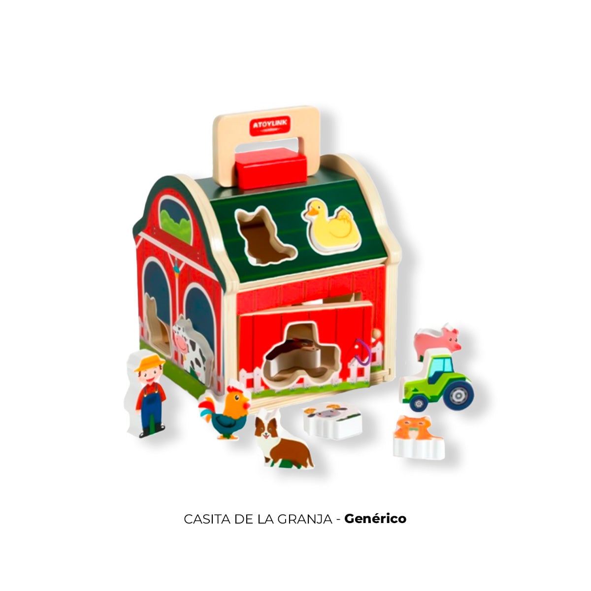 JUEGO DIDÁCTICO CASITA LA GRANJA - 2