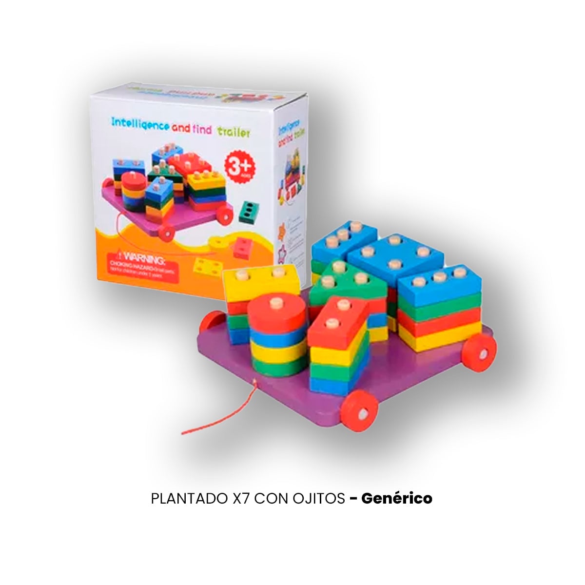 JUEGO DIDÁCTICO PLANTADO X7 OJITOS - 2